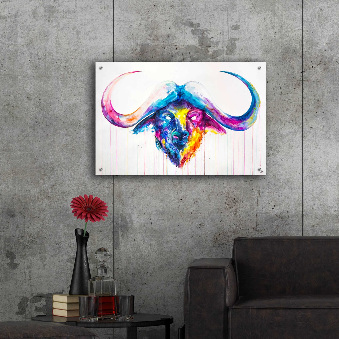 Epic Art 'Bastion' by Marc Allante, Acrylic Glass Wall Art,36x24