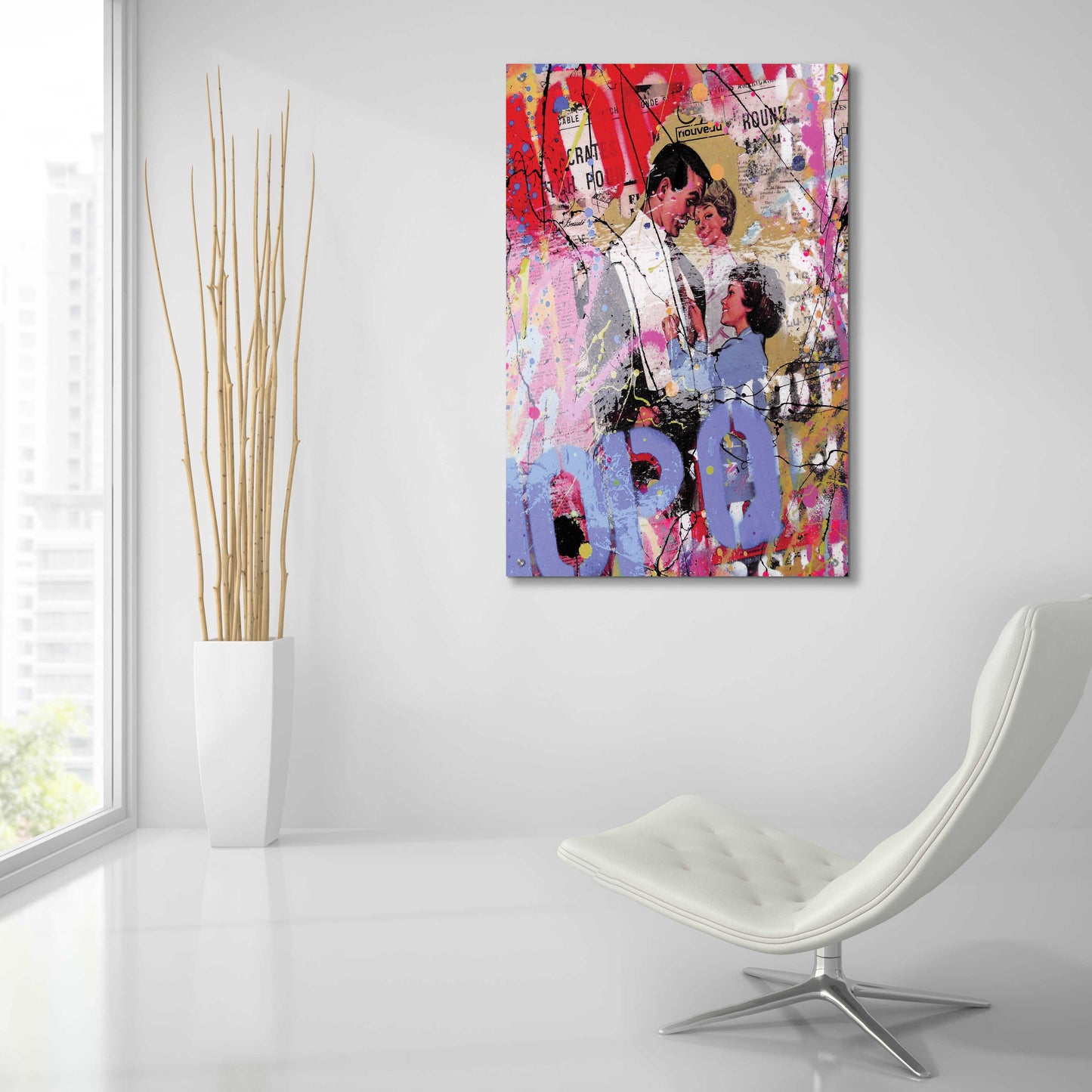 Epic Art 'Family' by David Drioton, Acrylic Glass Wall Art,24x36