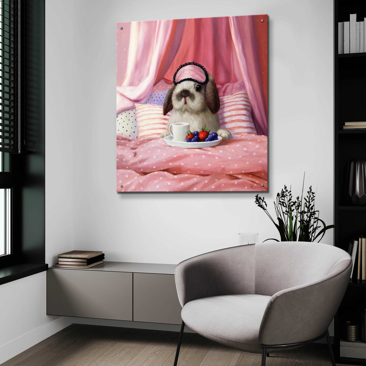 Epic Art 'Breakfast In Bed' by Lucia Heffernan,36x36
