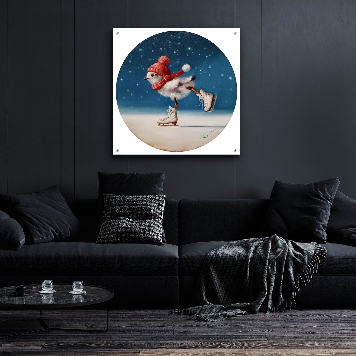 Epic Art 'Chickie Yamaguchi' by Lucia Heffernan,36x36