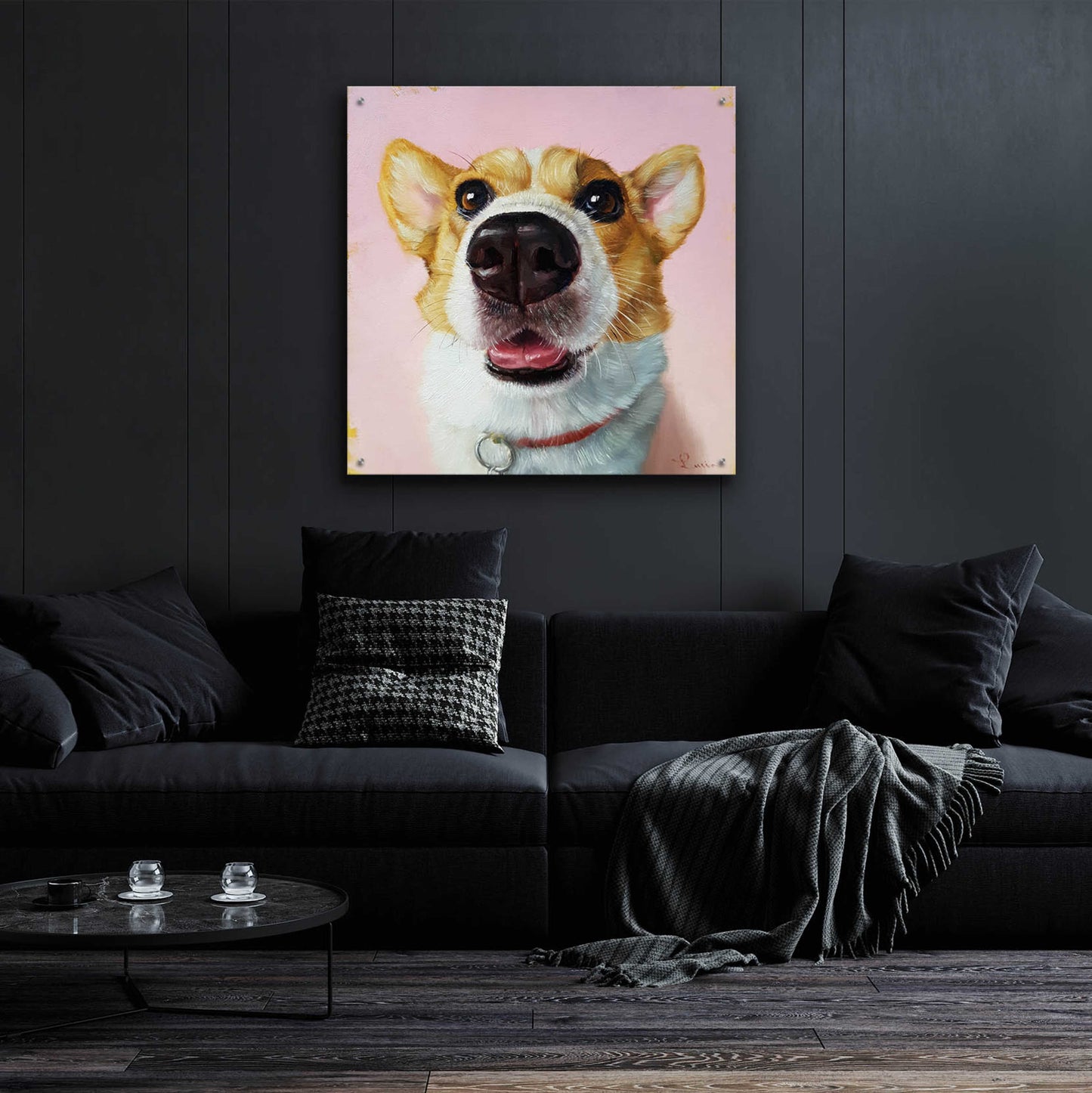 Epic Art 'Follow Your Nose 3' by Lucia Heffernan,36x36