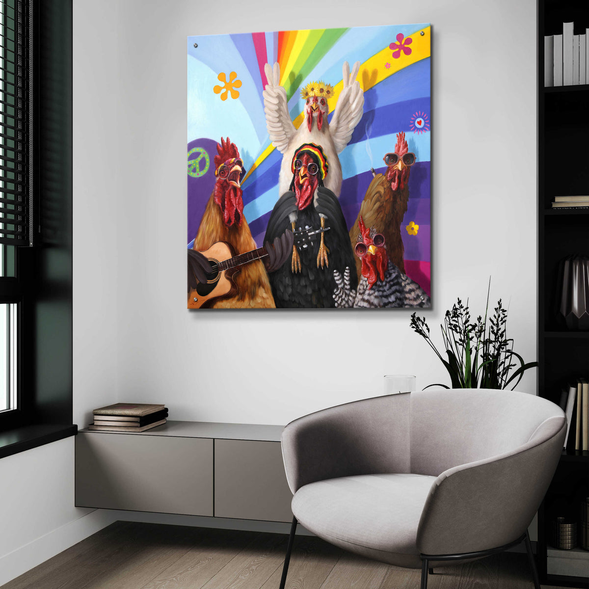 Epic Art 'Free Range' by Lucia Heffernan,36x36