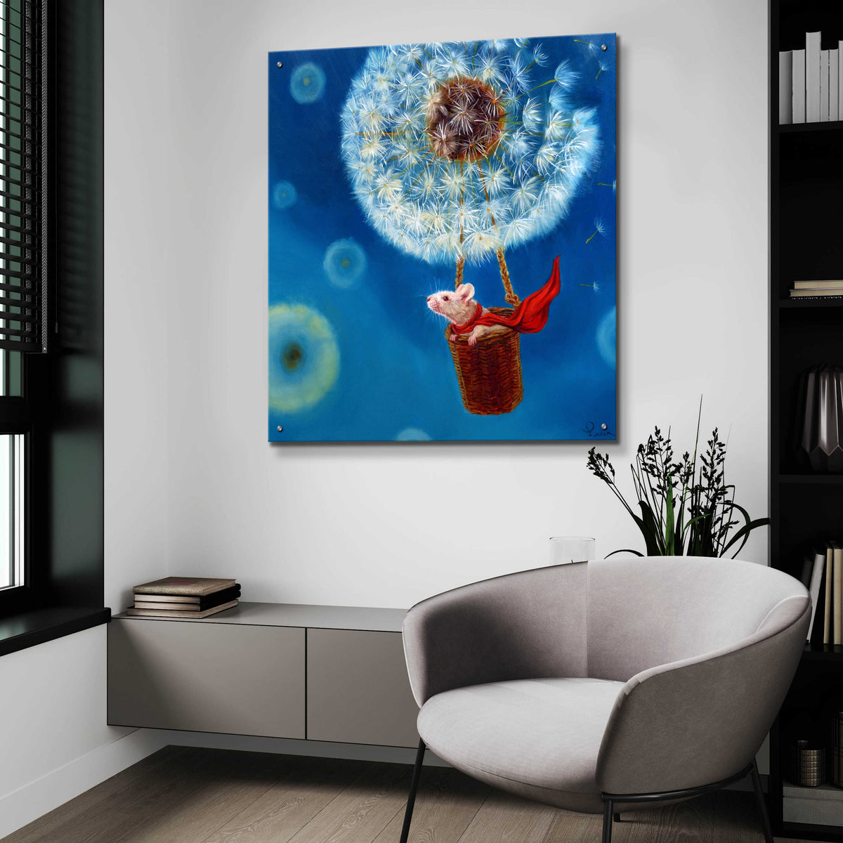 Epic Art 'Gone With The Wind' by Lucia Heffernan,36x36