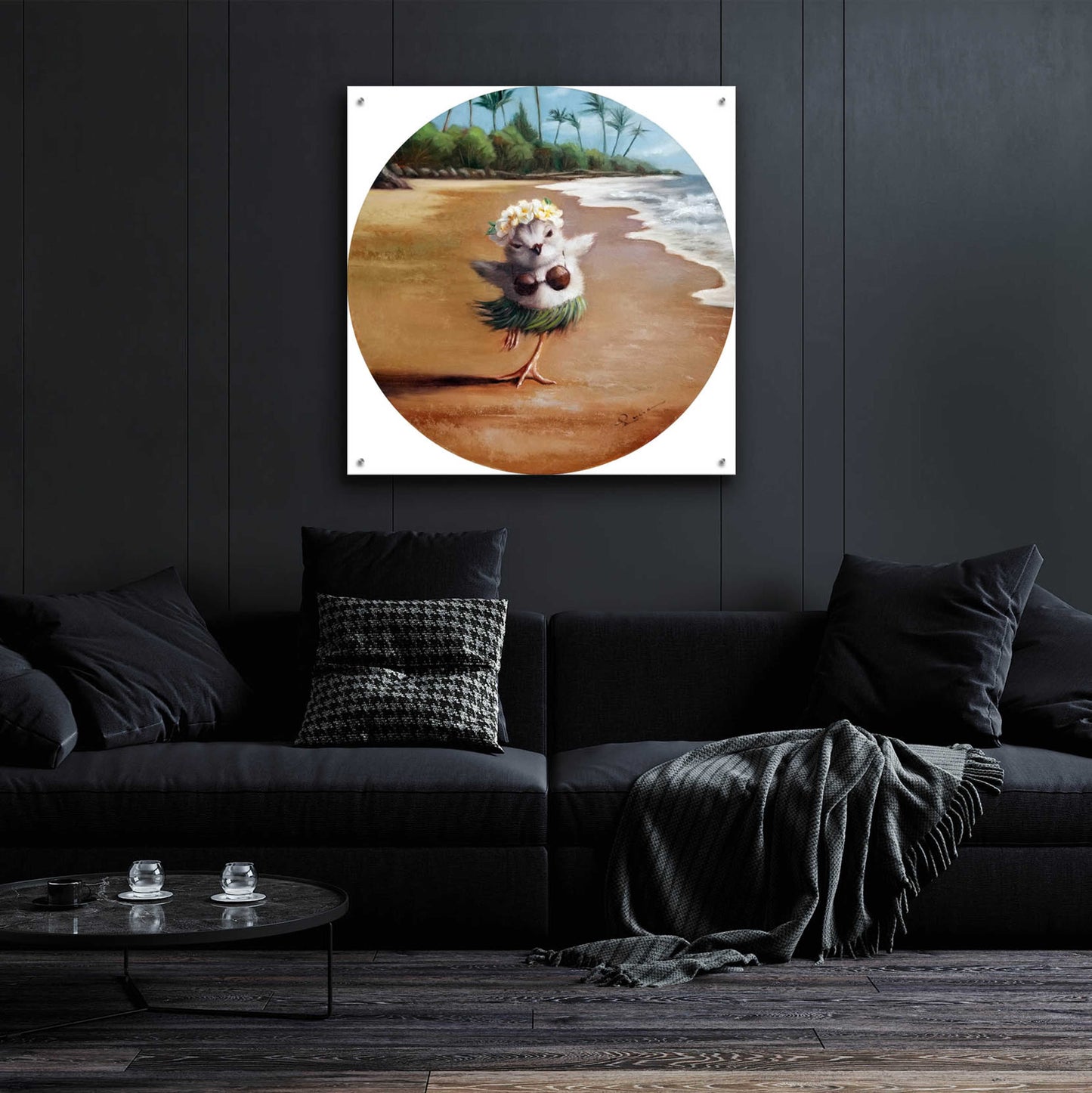 Epic Art 'Hula Chick' by Lucia Heffernan,36x36