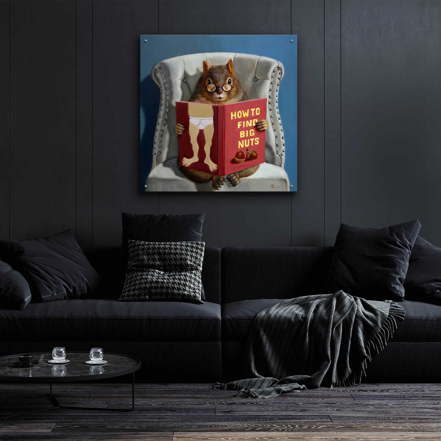 Epic Art 'Nut Collecting' by Lucia Heffernan,36x36