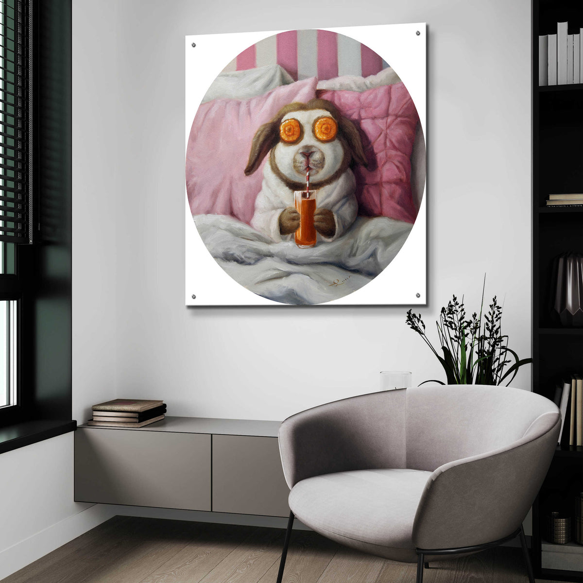 Epic Art 'Personal Carrot Day' by Lucia Heffernan,36x36