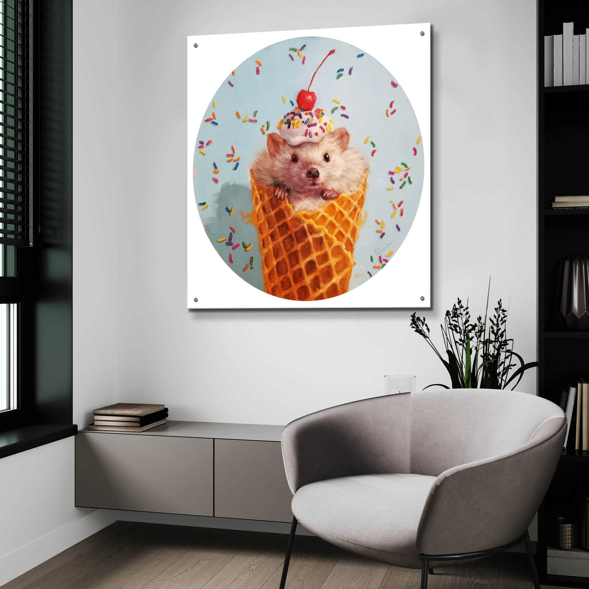 Epic Art 'Sprinkled' by Lucia Heffernan,36x36