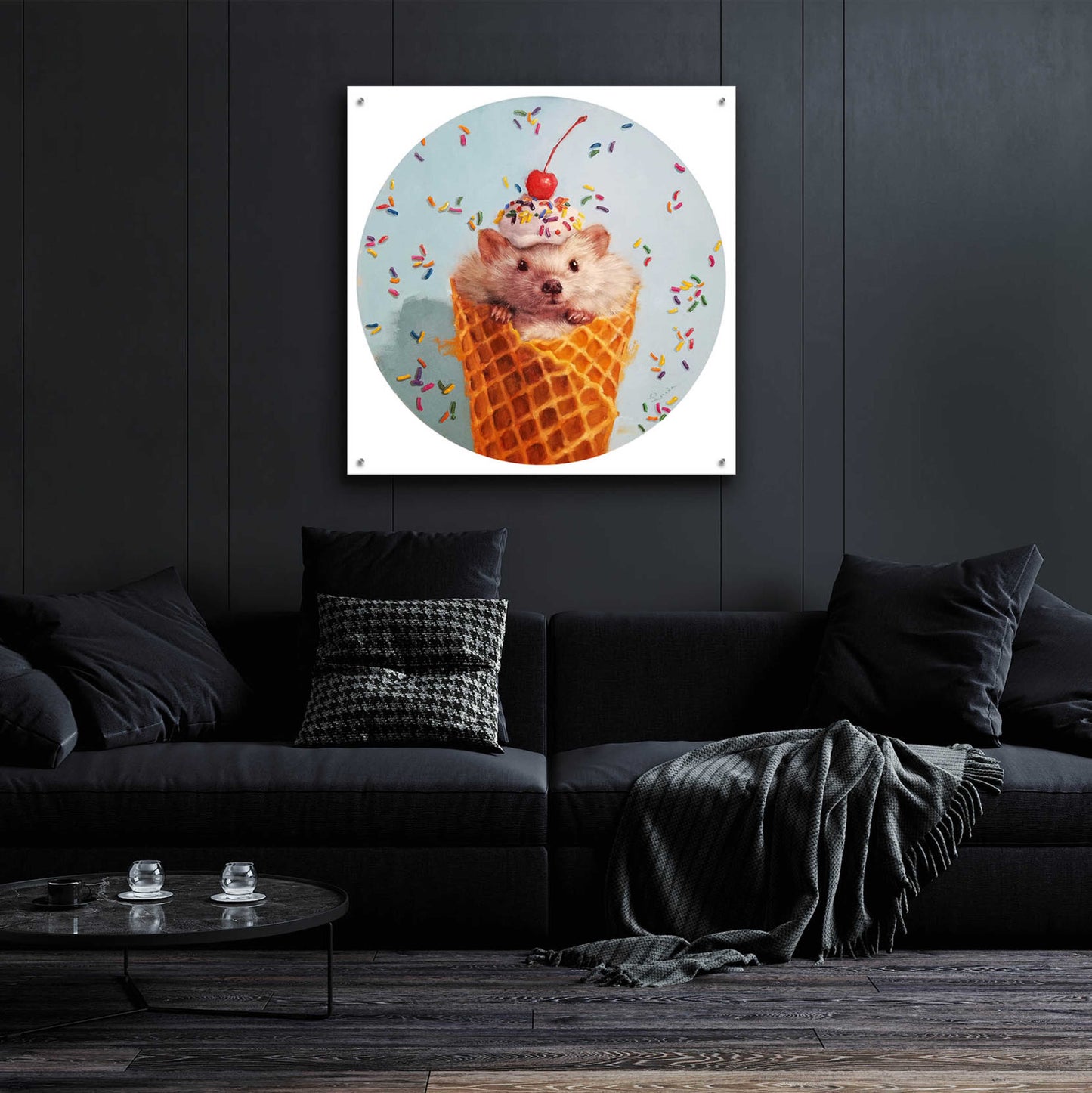 Epic Art 'Sprinkled' by Lucia Heffernan,36x36