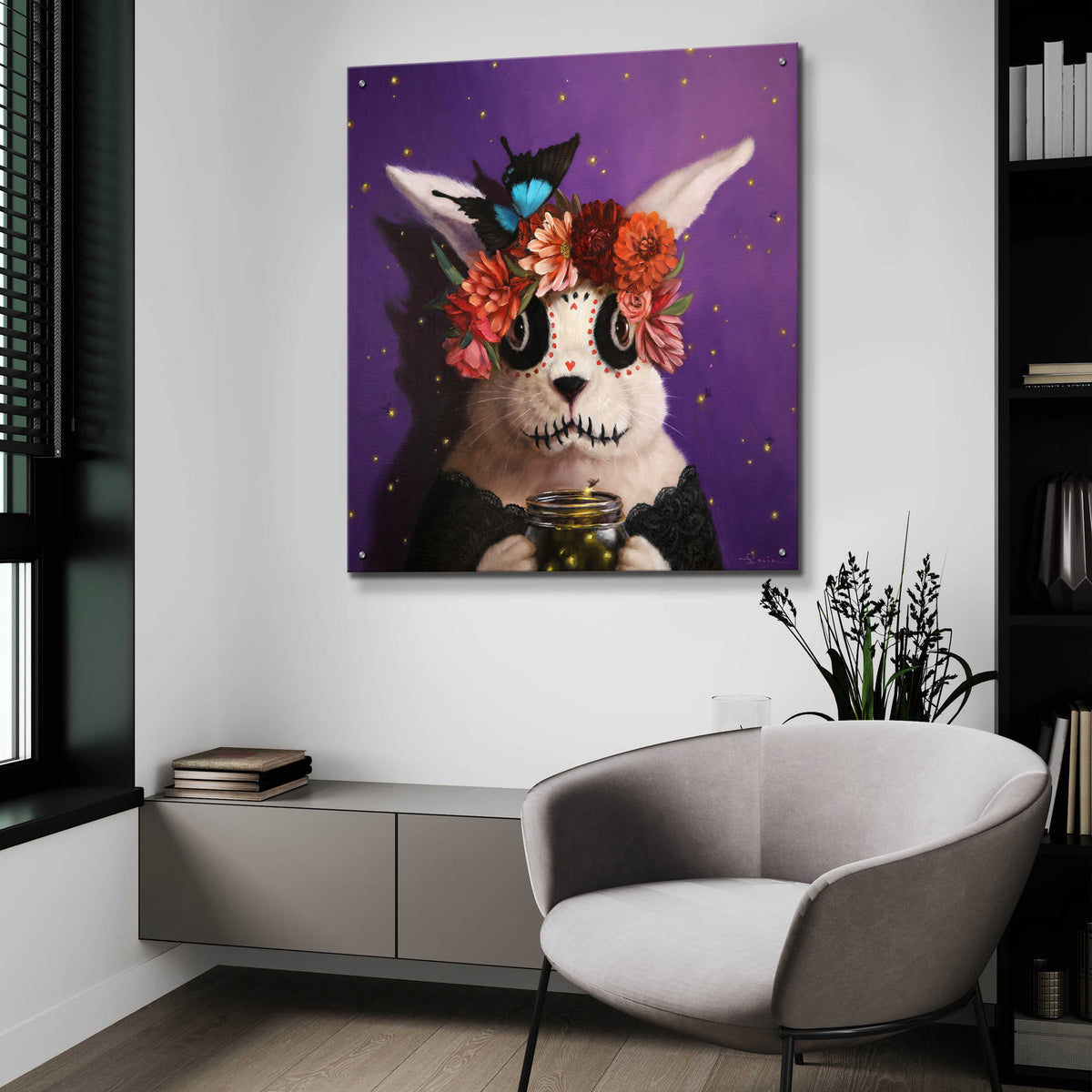 Epic Art 'The Firefly Keeper' by Lucia Heffernan,36x36