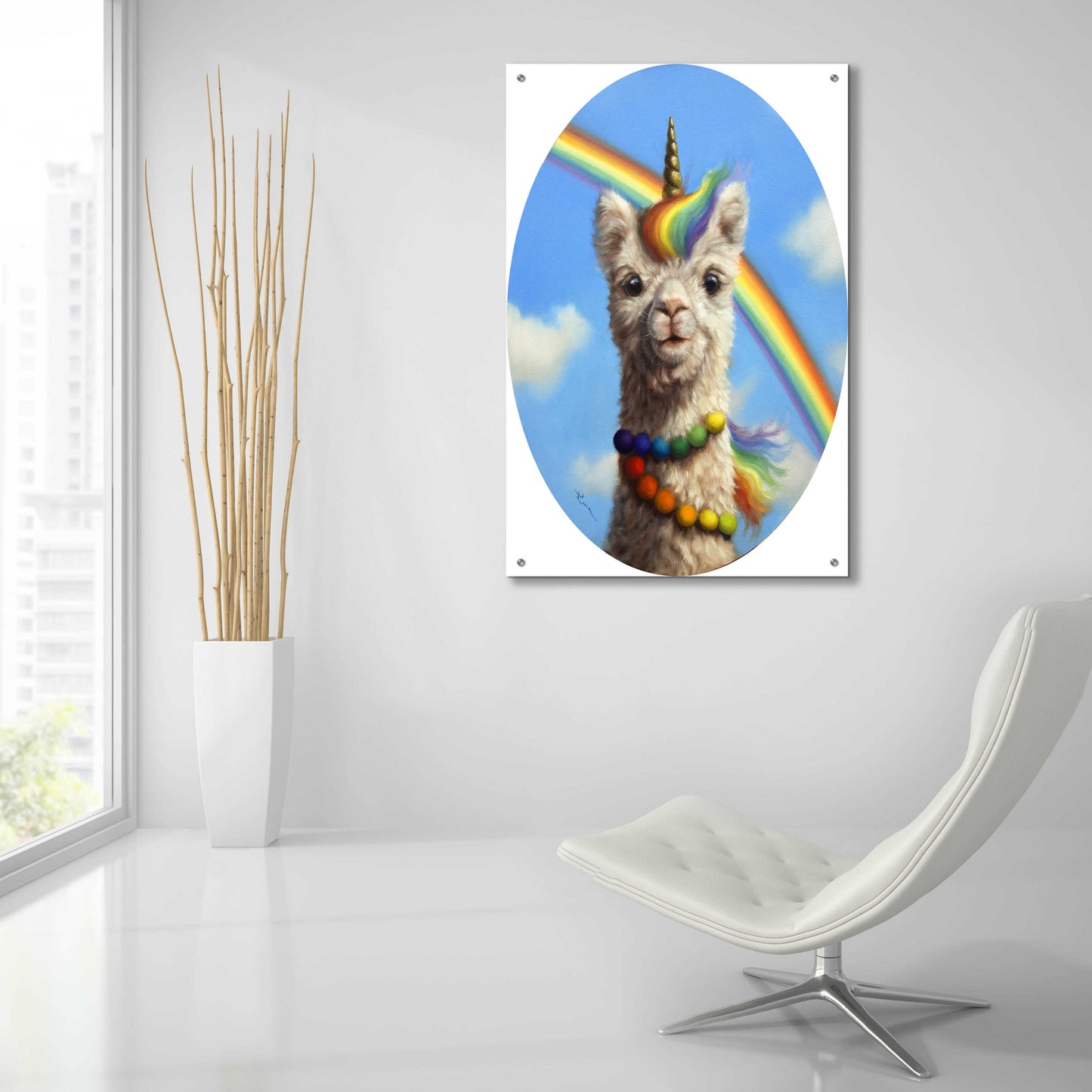 Epic Art 'Unipaca' by Lucia Heffernan,24x36