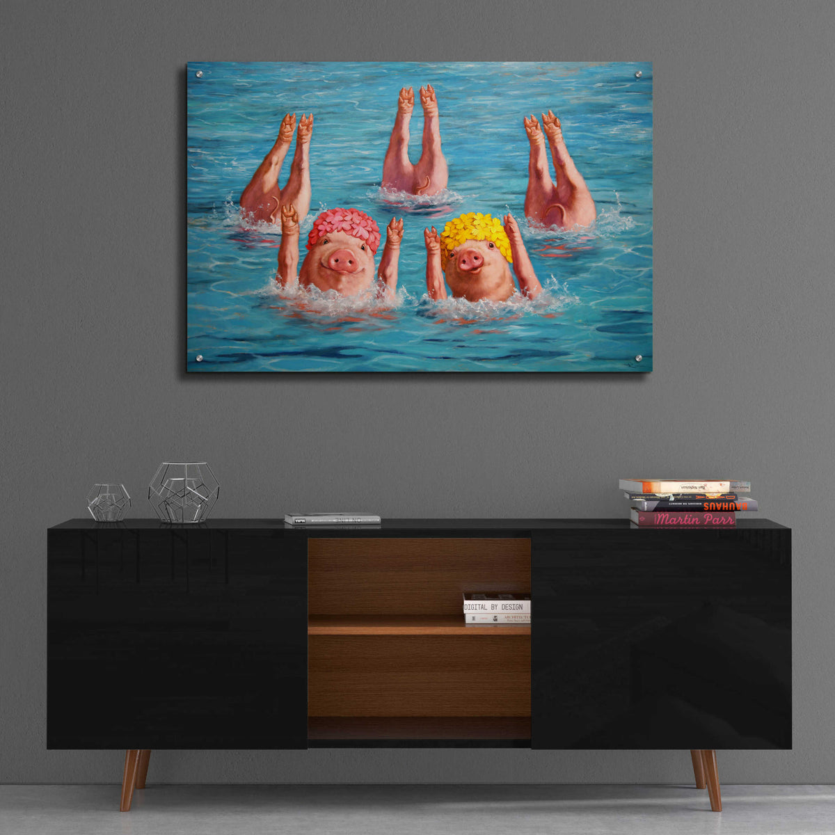 Epic Art 'Water Ballet' by Lucia Heffernan,36x24