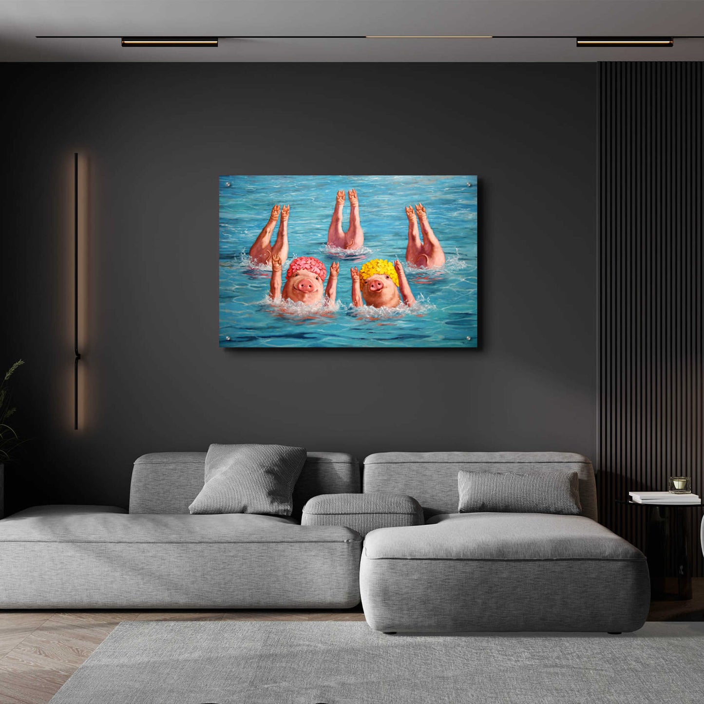 Epic Art 'Water Ballet' by Lucia Heffernan,36x24