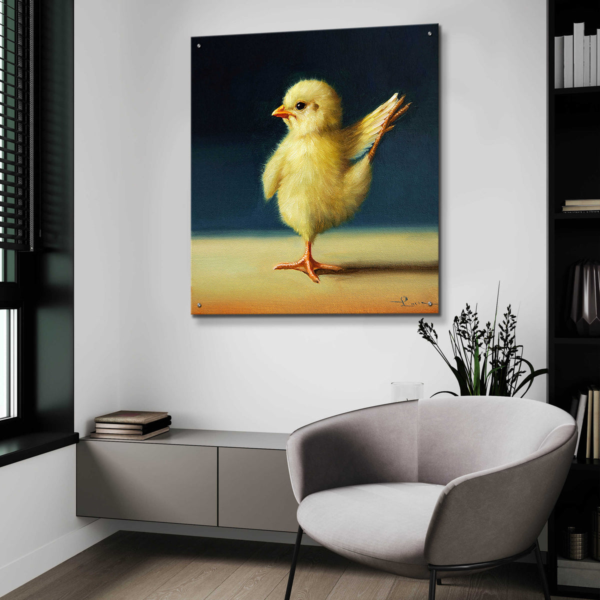 Epic Art 'Yoga Chick Dancer II' by Lucia Heffernan,36x36