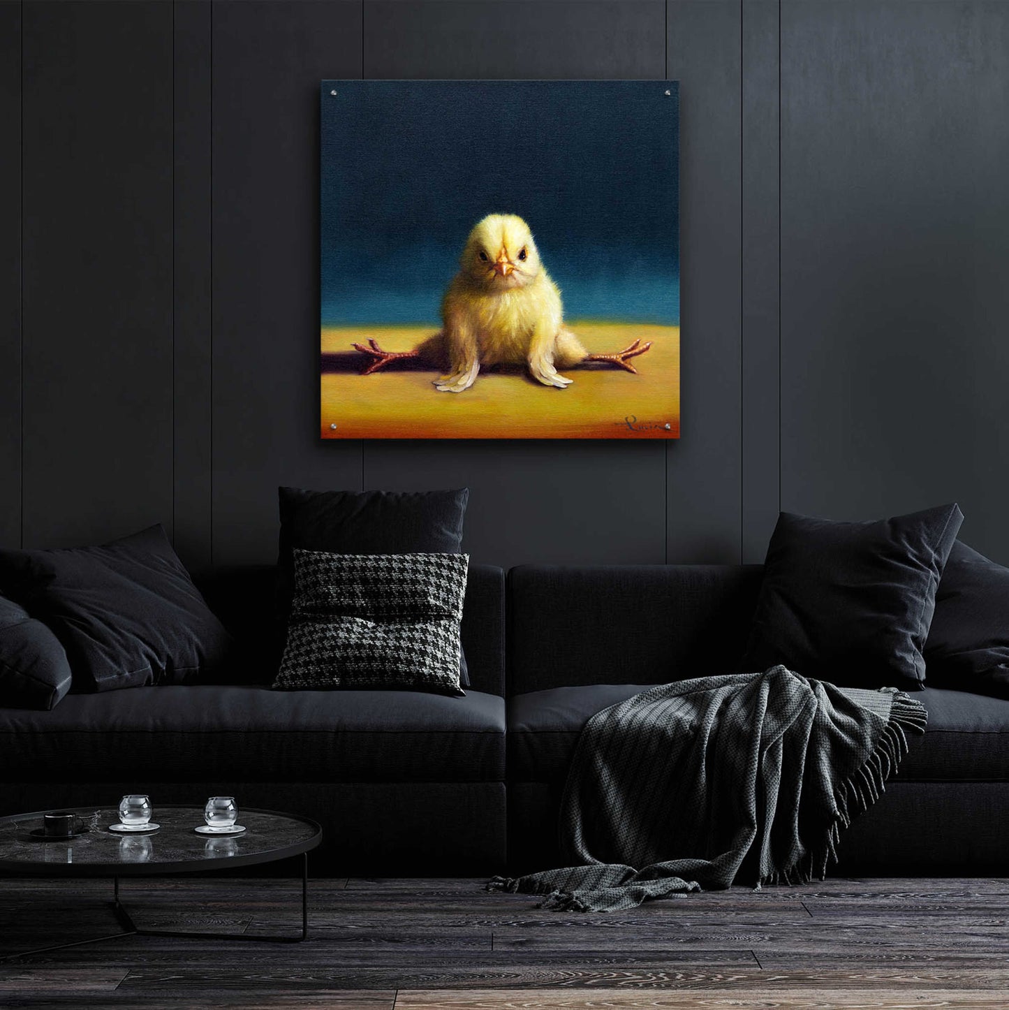 Epic Art 'Yoga Chick Front Split' by Lucia Heffernan,36x36