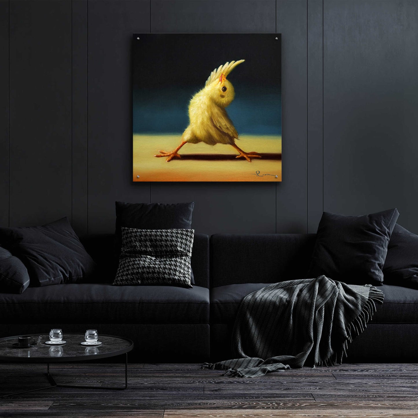 Epic Art 'Yoga Chick Reverse Warrior' by Lucia Heffernan,36x36