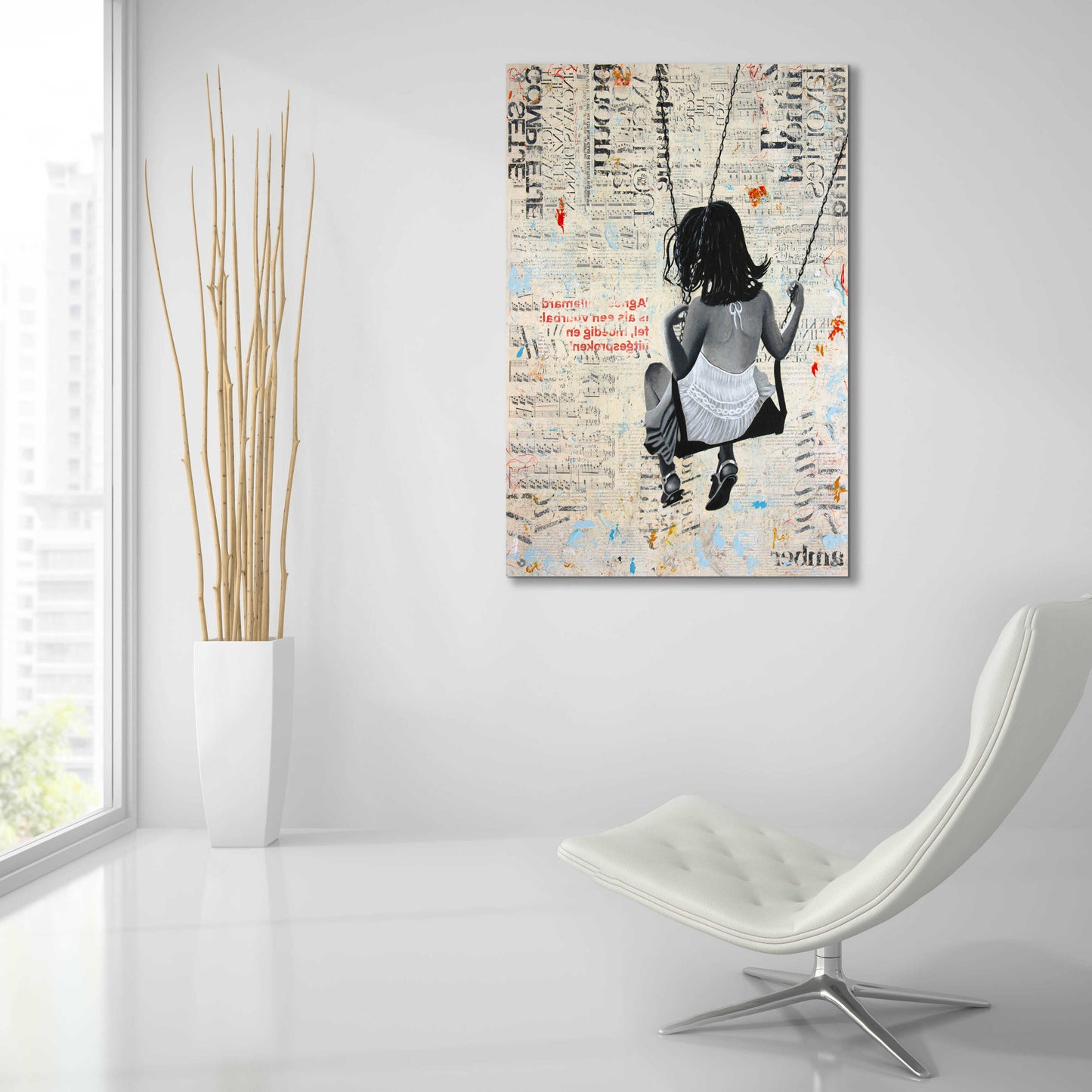 Epic Art 'INDIAN SUMMER SWING' by DB Waterman,24x36