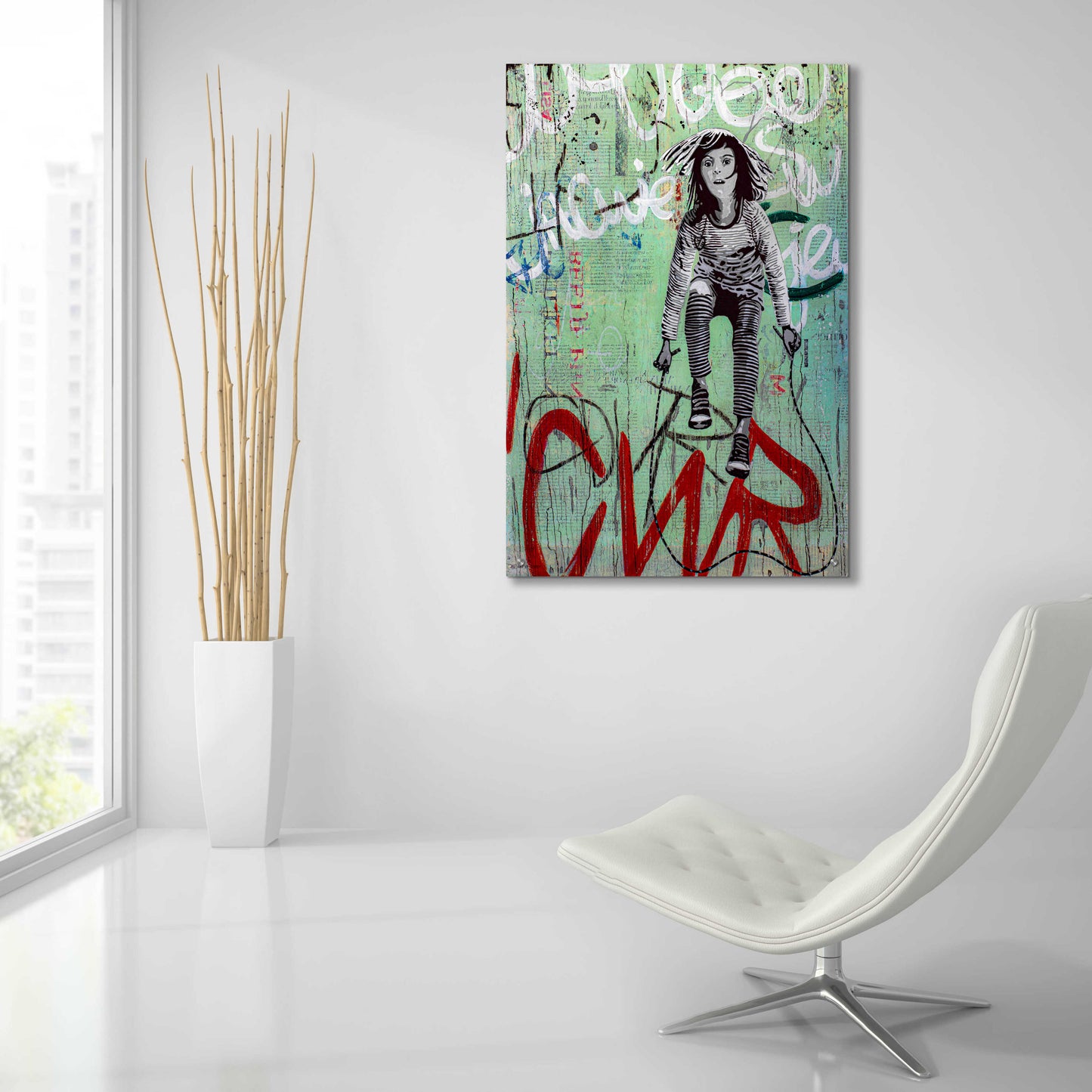 Epic Art 'STRIPES AND STAR' by DB Waterman,24x36