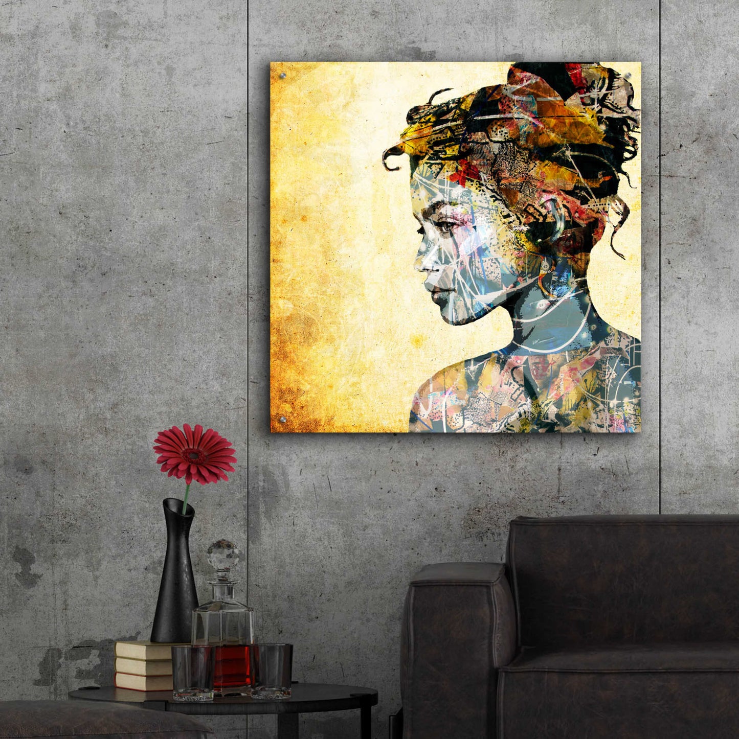 Epic Art 'THE GIFTED GIRL' by DB Waterman,36x36