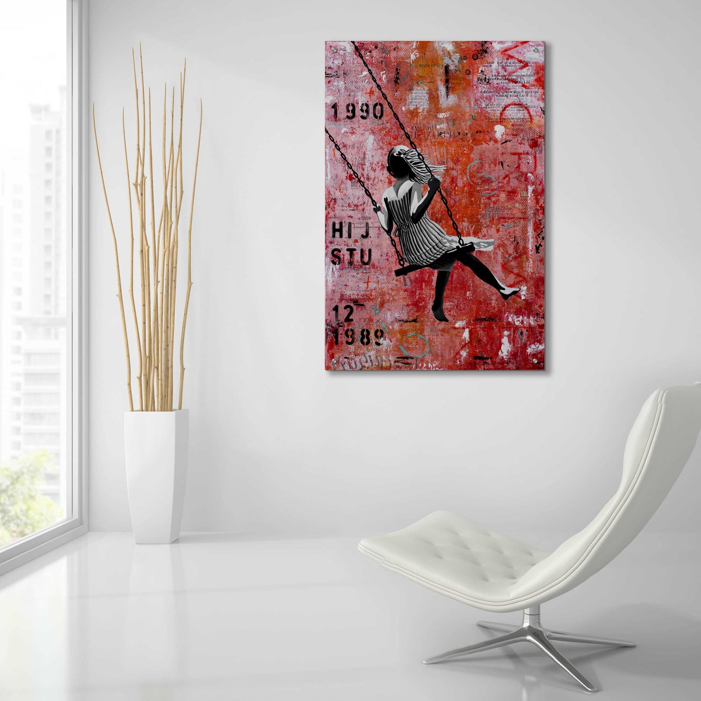 Epic Art 'THERE'S SOMETHING IN THE AIR' by DB Waterman,24x36