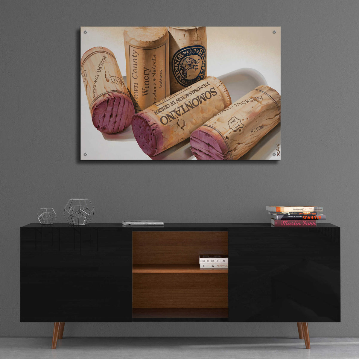 Epic Art 'Corks' by Ed Roberts,36x24