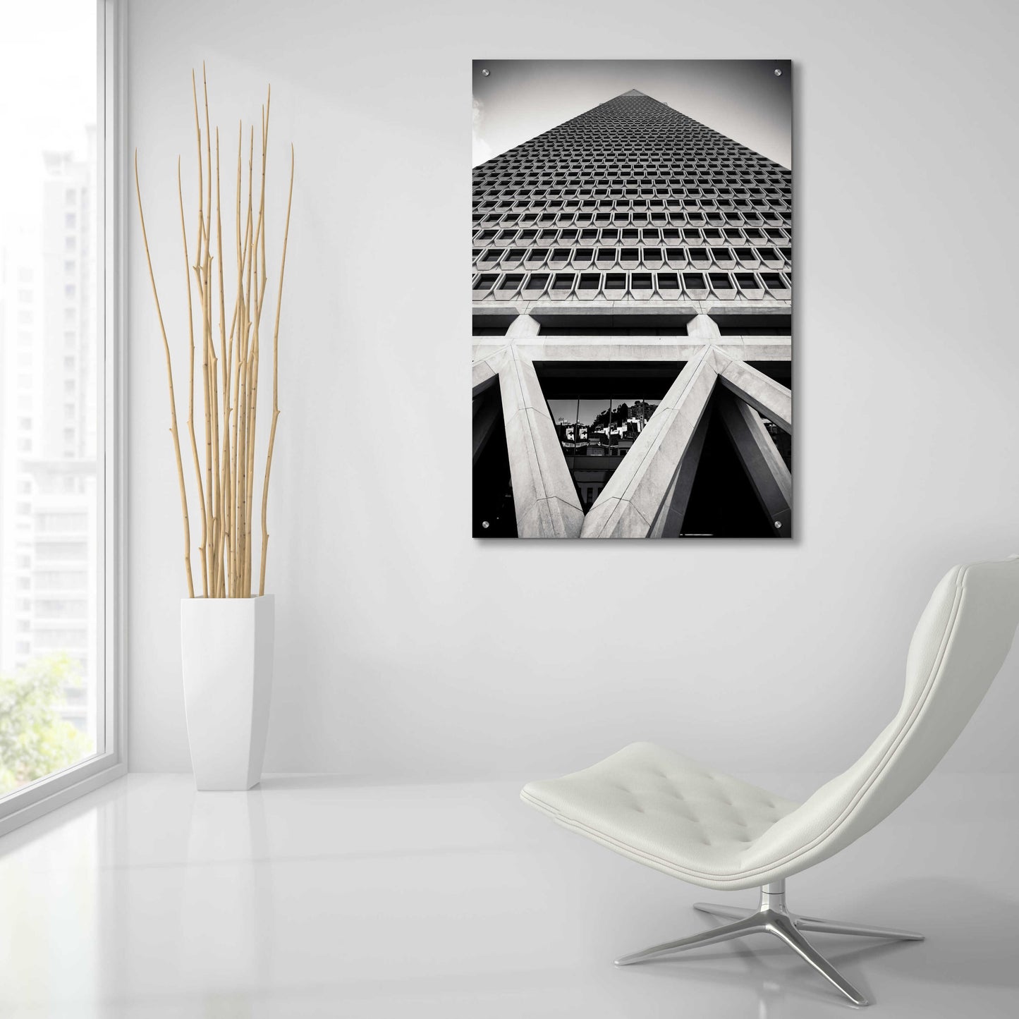Epic Art 'The Rise' by Giuseppe Torre, Acrylic Glass Wall Art,24x36