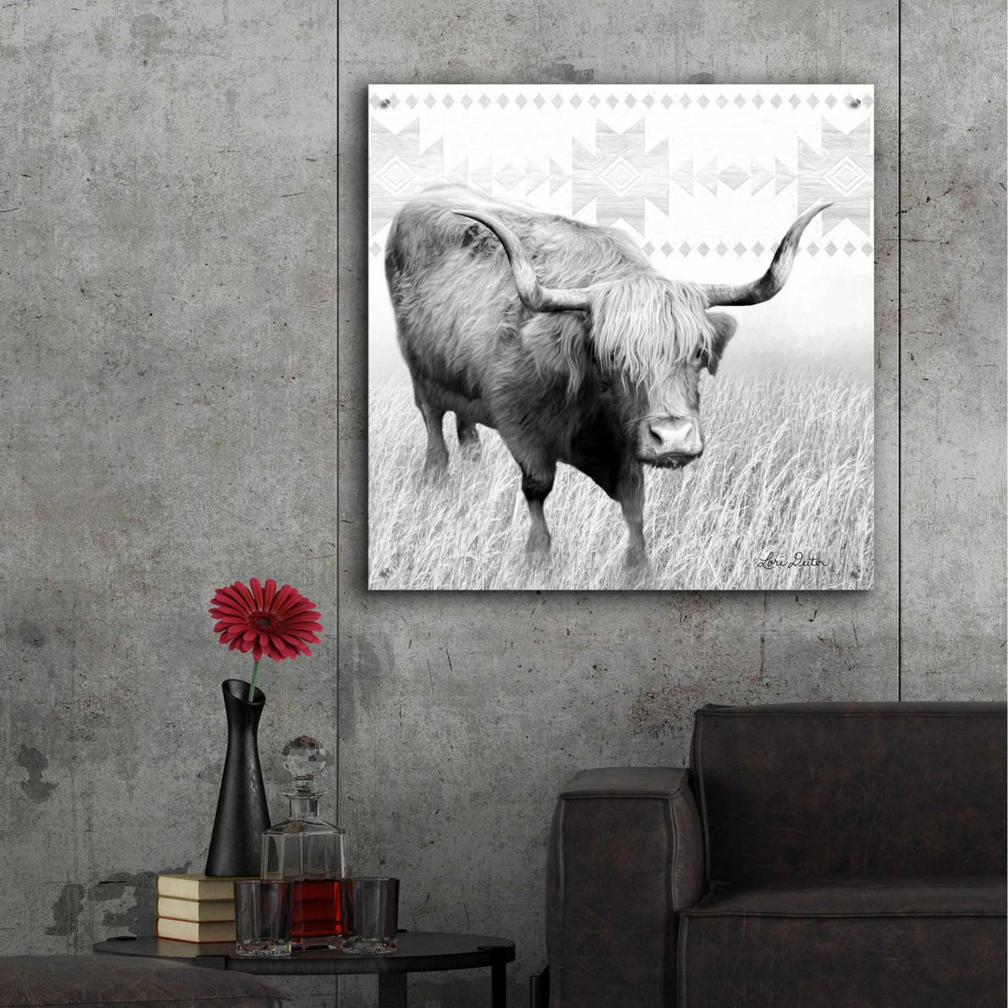 Epic Art 'I Want a Nose Ring' by Lori Deiter, Acrylic Glass Wall Art,36x36