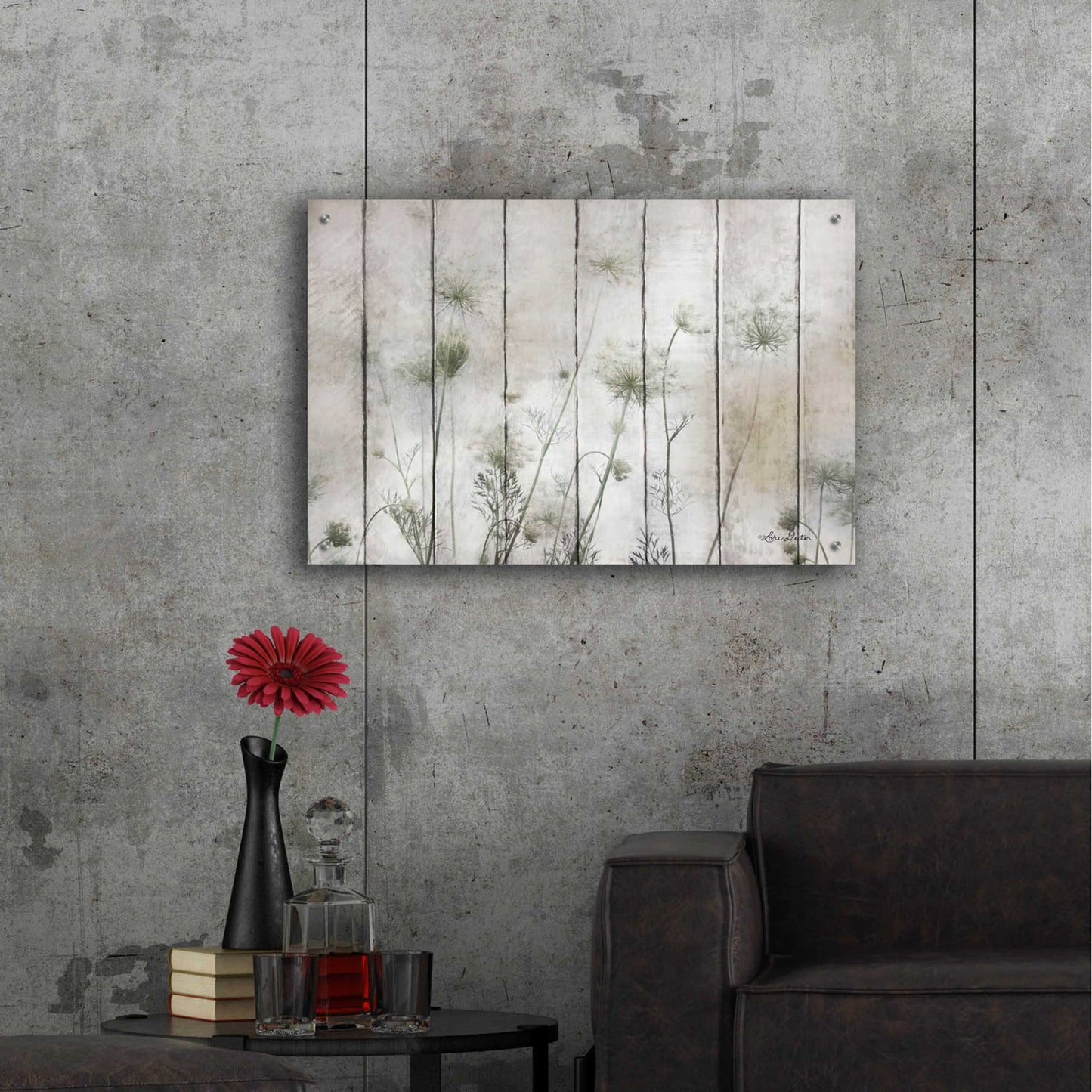 Epic Art 'Queen Anne' by Lori Deiter, Acrylic Glass Wall Art,36x24