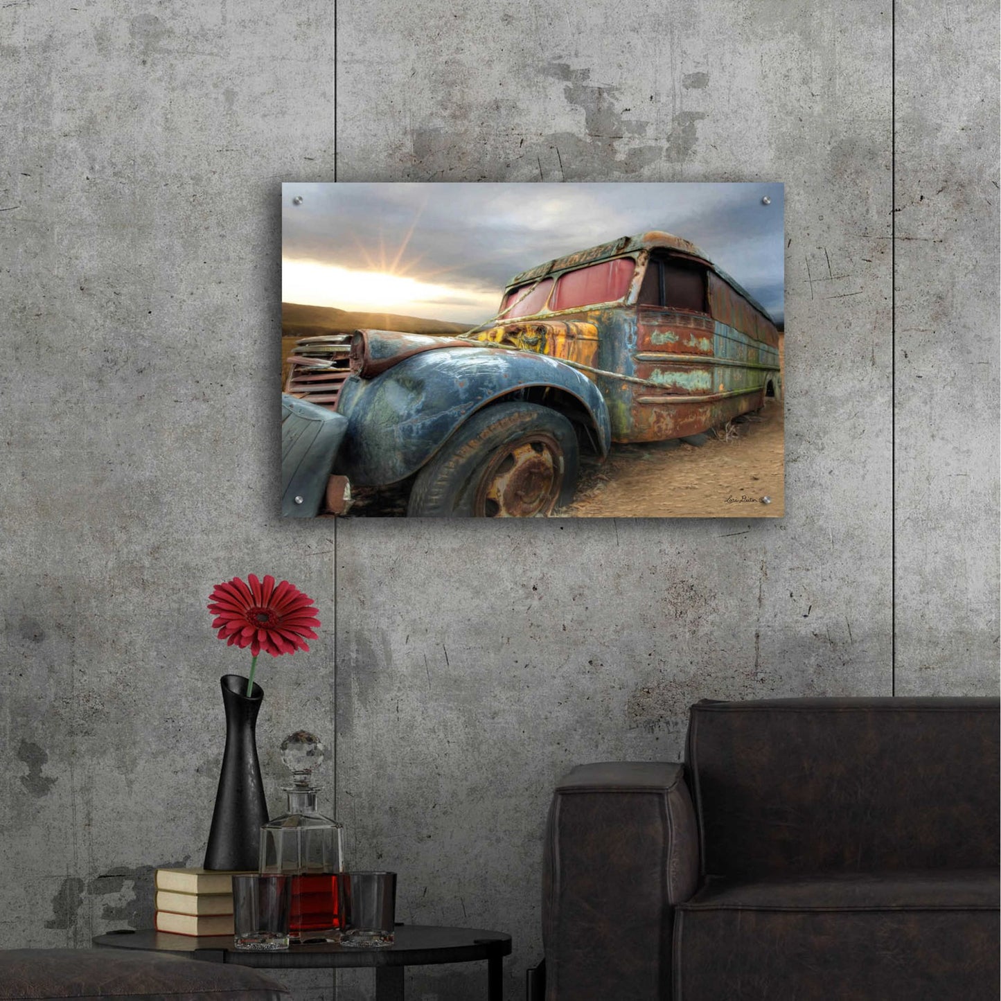 Epic Art 'Catch a Ride' by Lori Deiter Acrylic Glass Wall Art,36x24