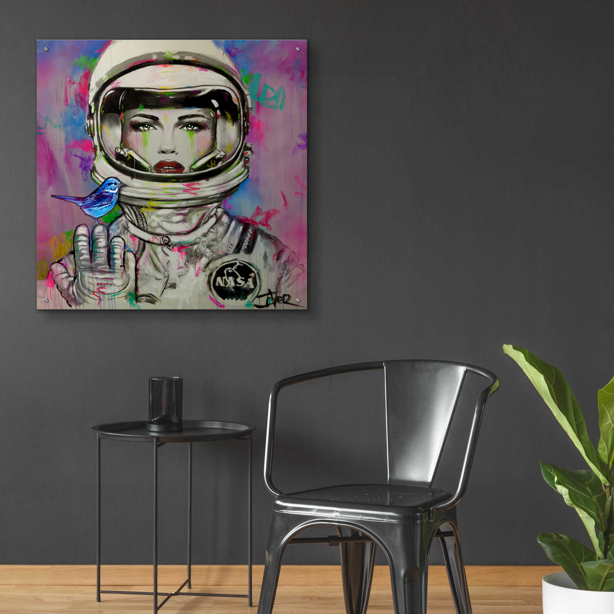 Epic Art 'Nova Nova' by Loui Jover, Acrylic Glass Wall Art,36x36