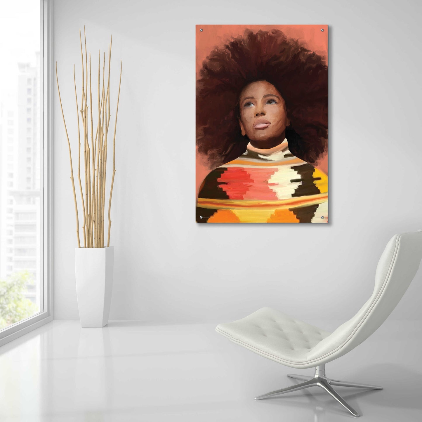 Epic Art 'Radiance' by Kamdon Kreations, Acrylic Glass Wall Art,24x36