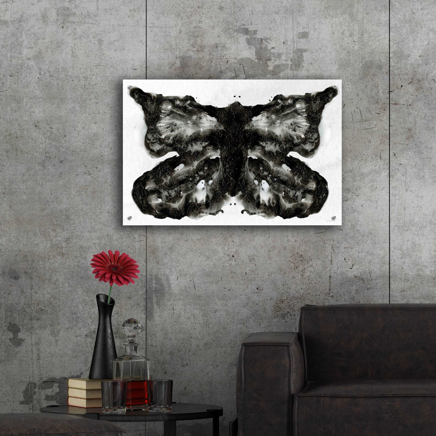 Epic Art 'I See a Butterfly' by Kamdon Kreations, Acrylic Glass Wall Art,36x24