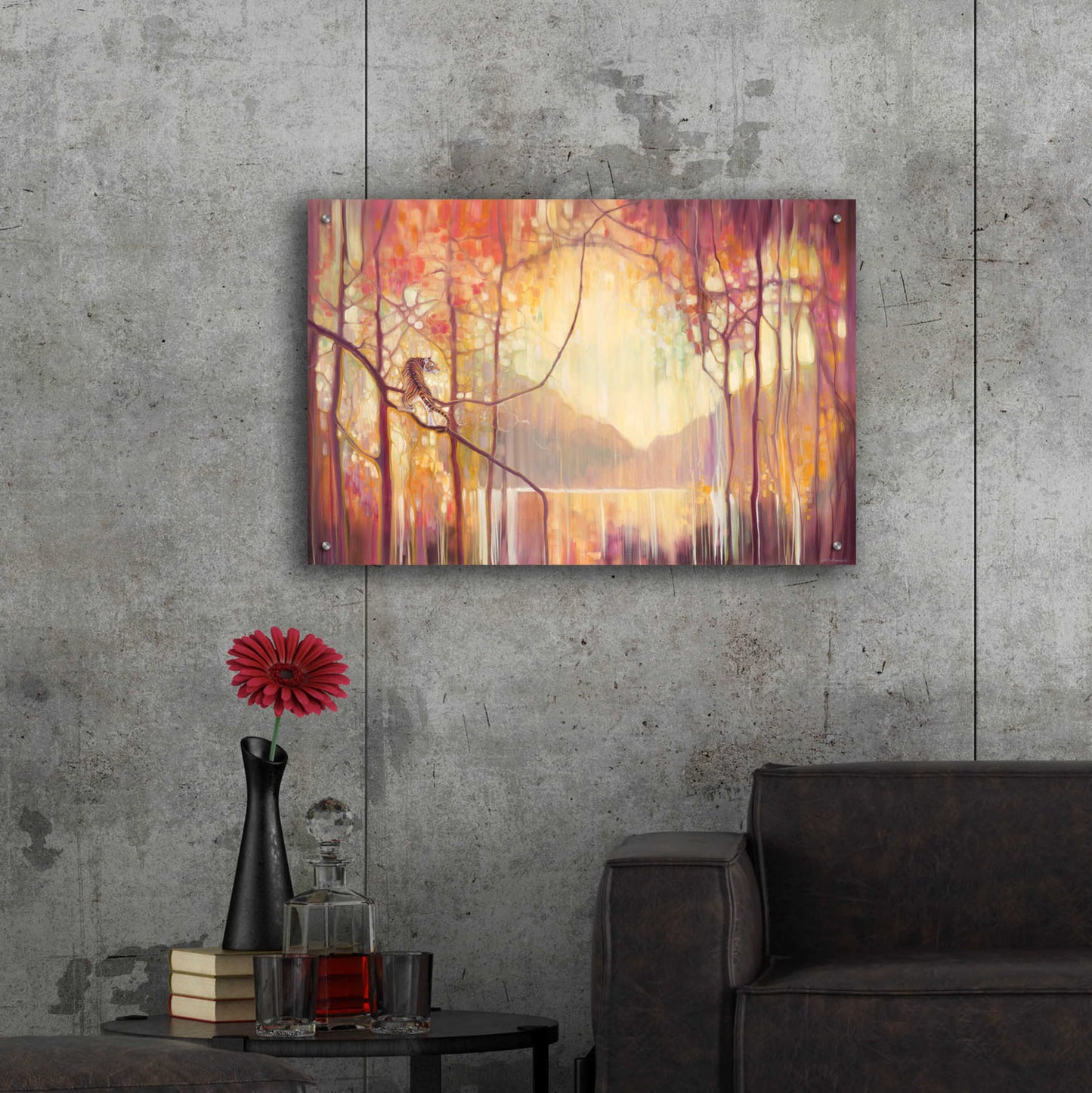 Epic Art 'In Another Place' by Gill Bustamante, Acrylic Glass Wall Art,36x24