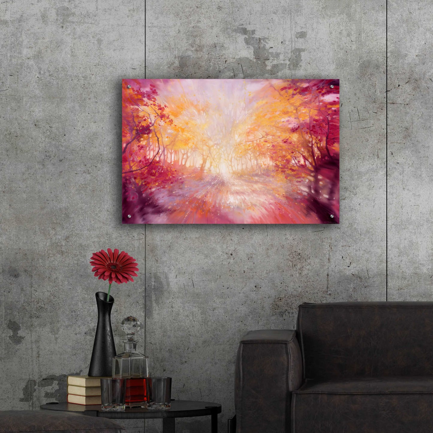 Epic Art 'Nature Calls' by Gill Bustamante, Acrylic Glass Wall Art,36x24