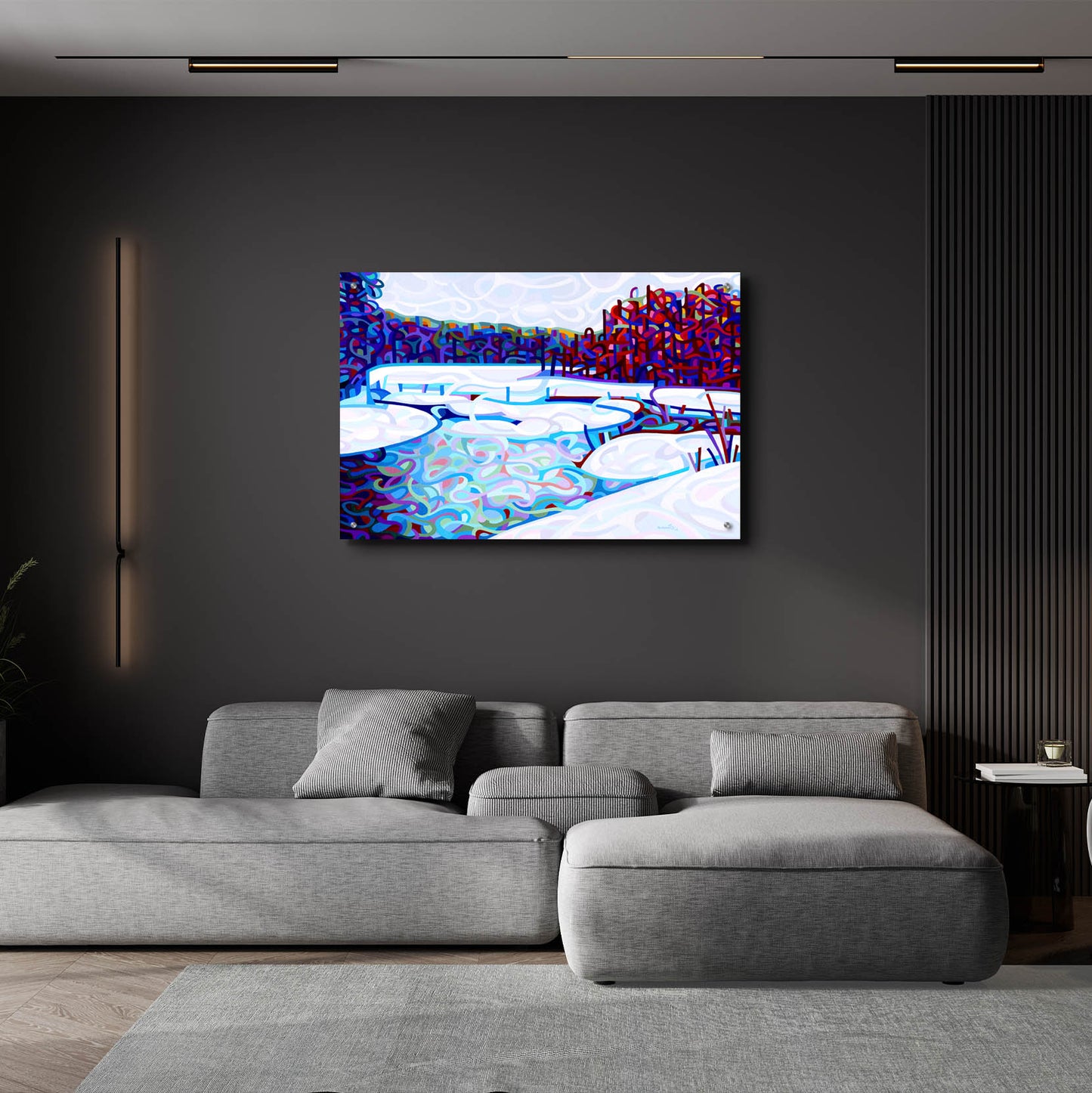 Epic Art 'Thaw' by Mandy Budan, Acrylic Glass Wall Art,36x24