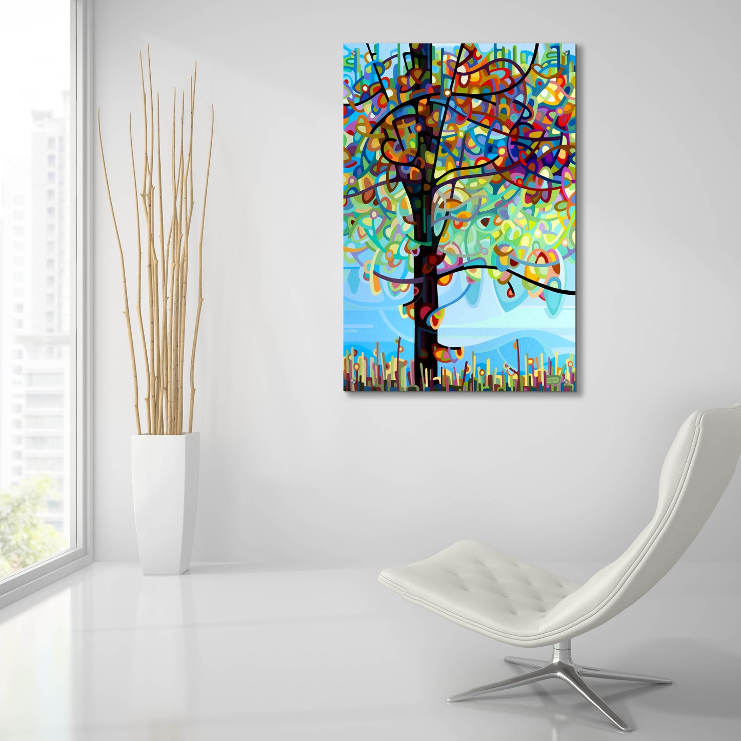Epic Art 'Along The River' by Mandy Budan, Acrylic Glass Wall Art,24x36