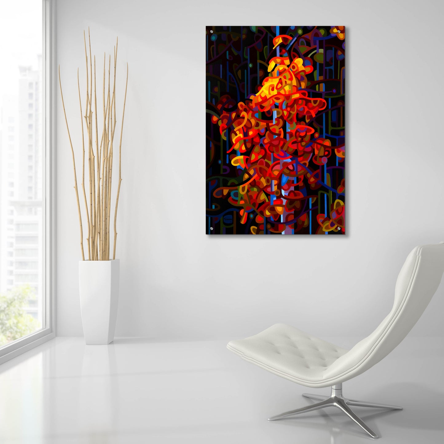 Epic Art 'The Beacon' by Mandy Budan, Acrylic Glass Wall Art,24x36