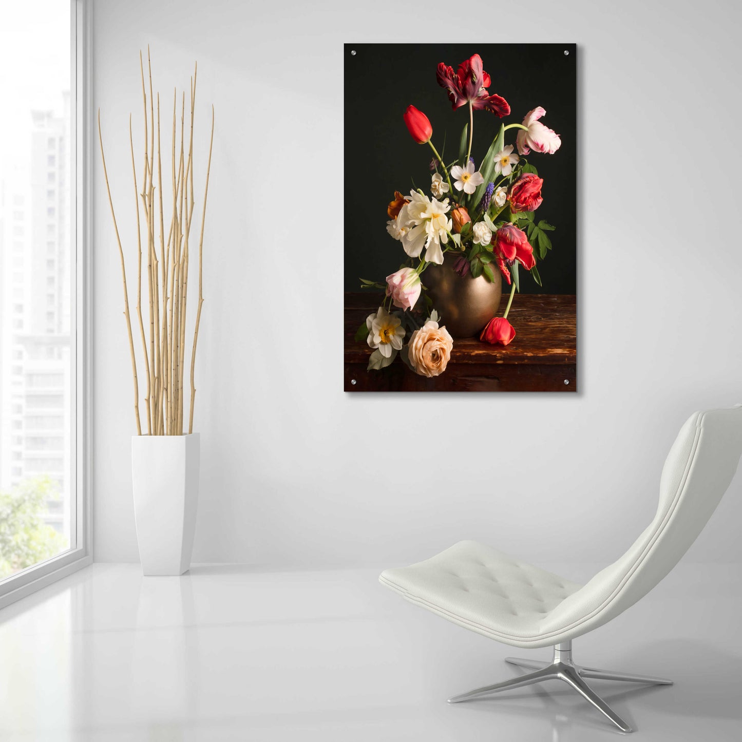 Epic Art 'Spring Has Come' by Leah McLean, Acrylic Glass Wall Art,24x36