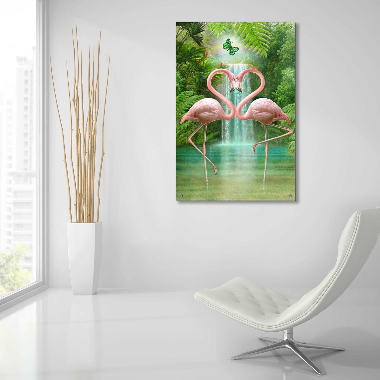 Epic Art 'Lovers' by Dan Craig, Acrylic Glass Wall Art,24x36