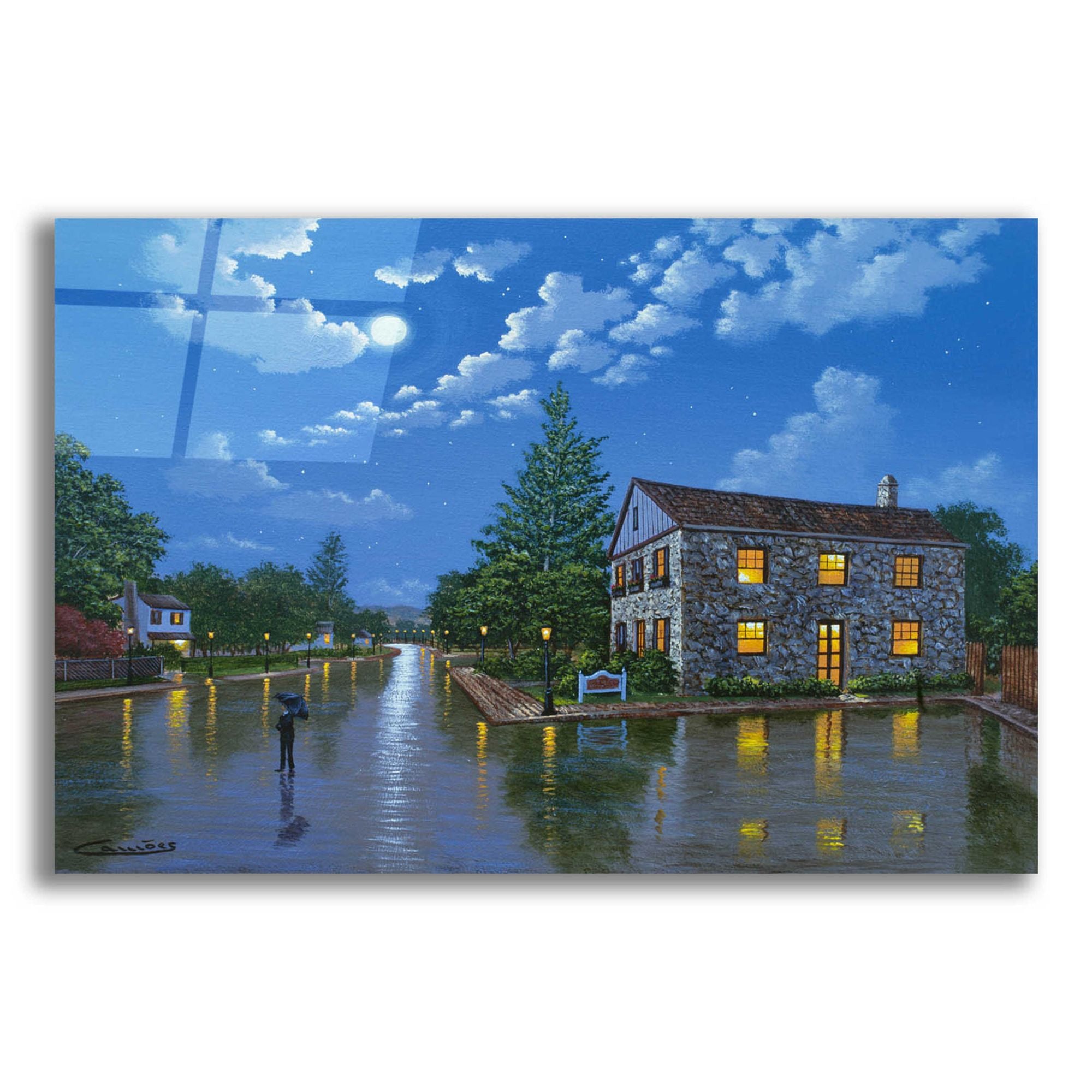 Epic Art 'Yountville, Napa Valley' by Eduardo Camoes, Acrylic Glass