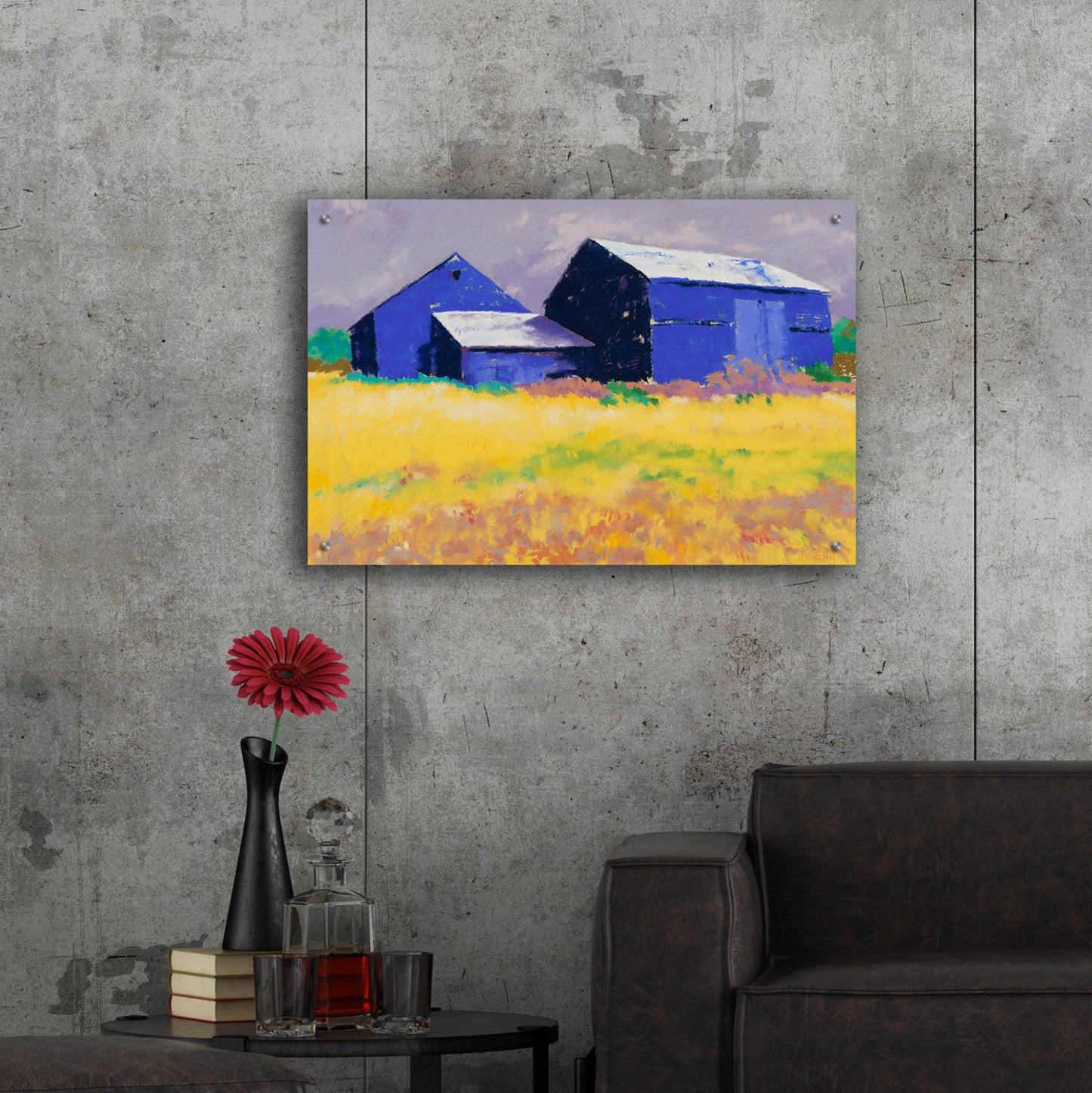 Epic Art 'A Fine Day' by Mike Kelly, Acrylic Glass Wall Art,36x24