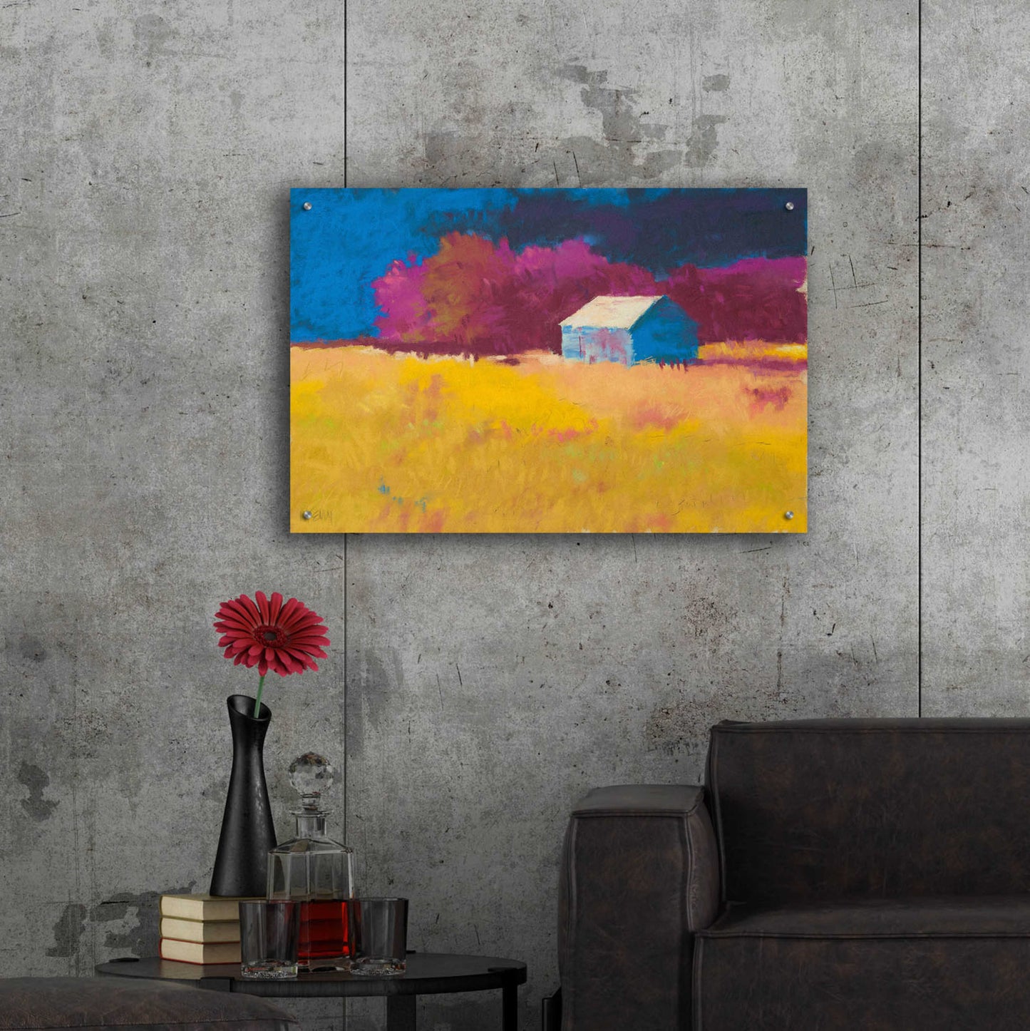 Epic Art 'Early Fall near Roanoke' by Mike Kelly, Acrylic Glass Wall Art,36x24