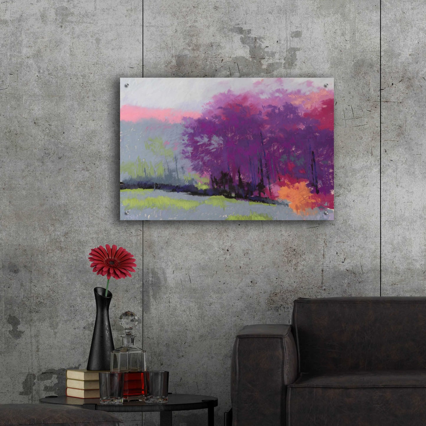 Epic Art 'Pantone Woods' by Mike Kelly, Acrylic Glass Wall Art,36x24