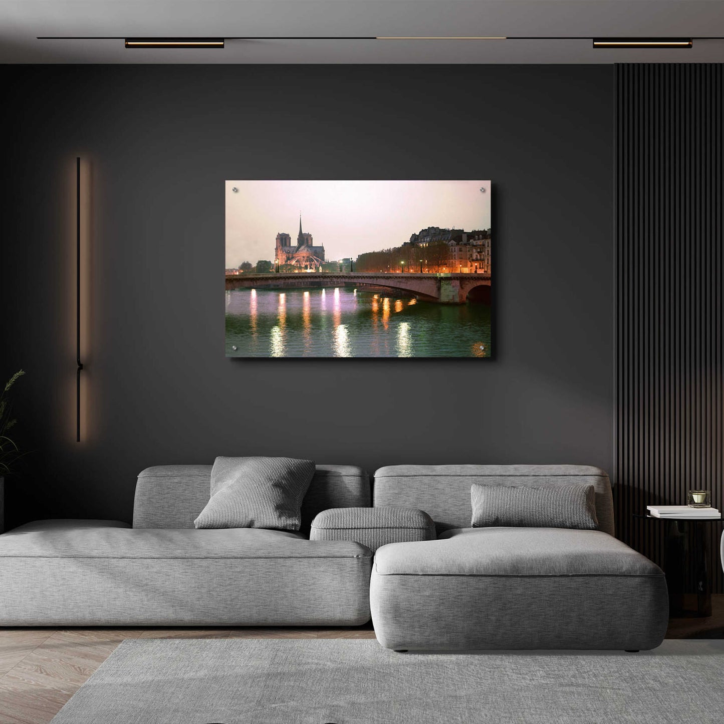 Epic Art 'Paris No. 512' by Alan Klug, Acrylic Glass Wall Art,36x24