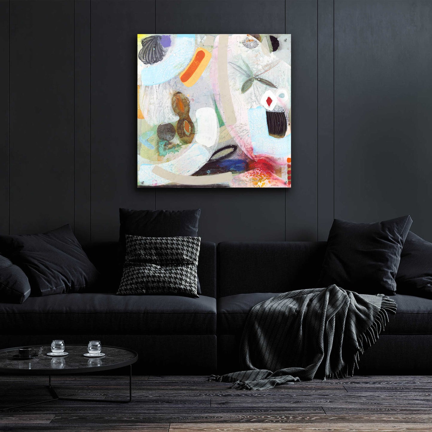 Epic Art 'Changed My Mind 6' by Aleah Koury, Acrylic Glass Wall Art,36x36