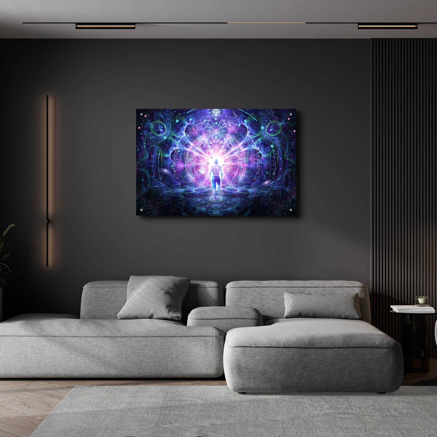 Epic Art 'Conscious Self' by Cameron Gray, Acrylic Glass Wall Art,36x24