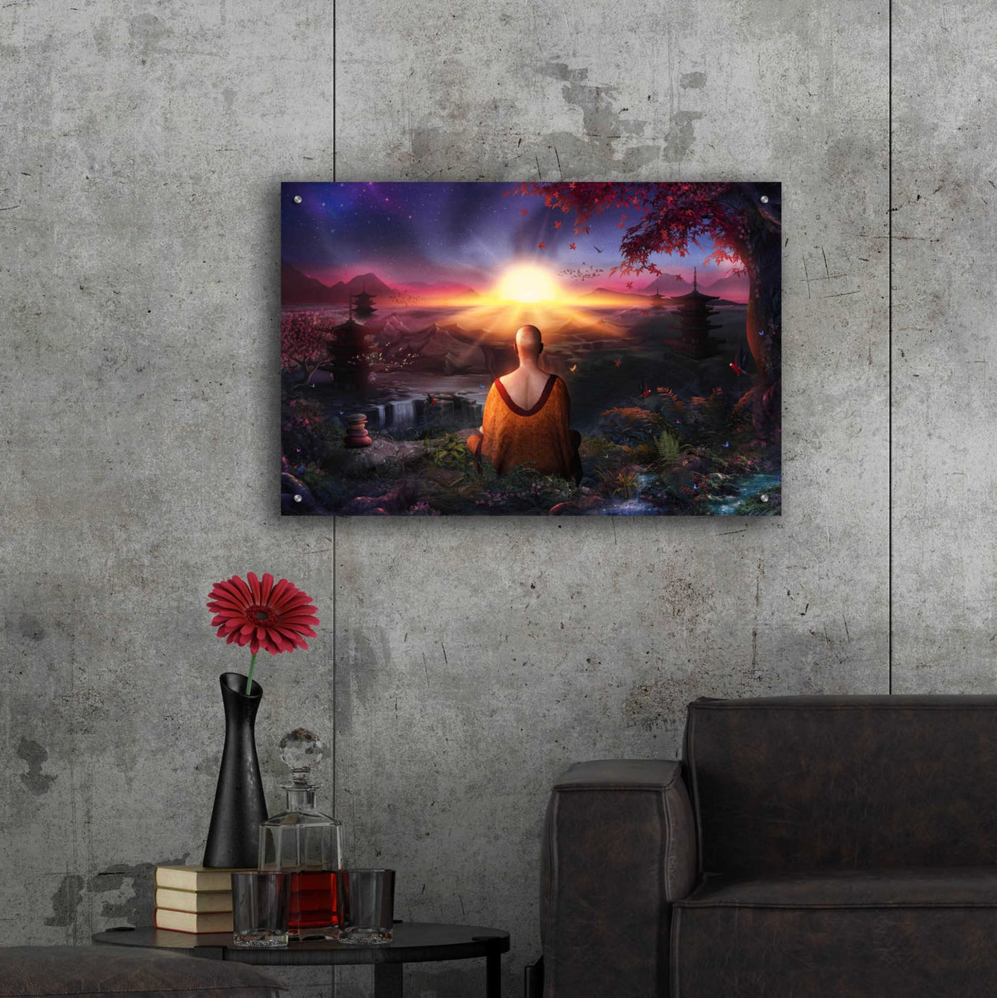 Epic Art 'A Magical Existence' by Cameron Gray, Acrylic Glass Wall Art,36x24