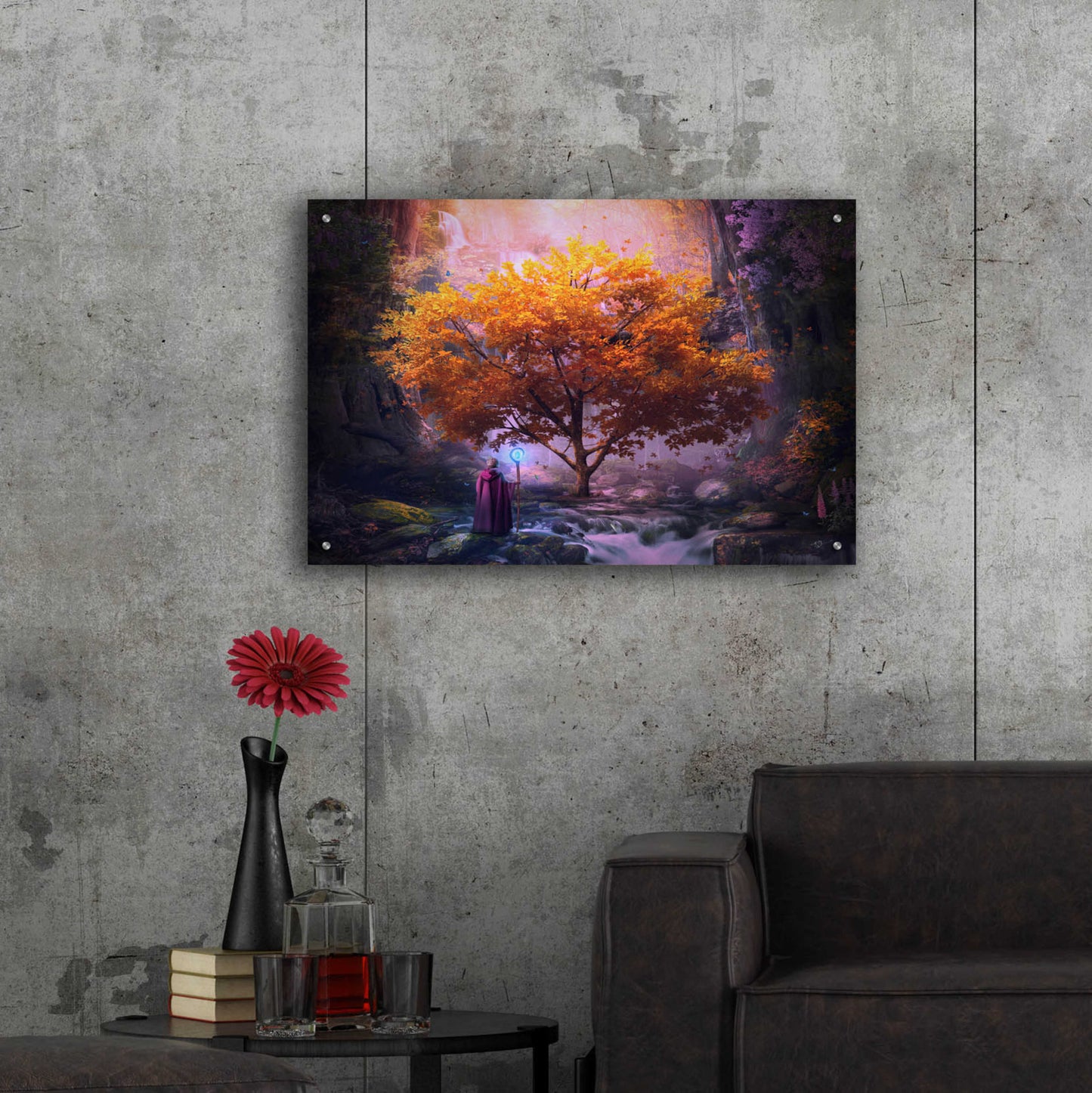 Epic Art 'Woodland Realm' by Cameron Gray, Acrylic Glass Wall Art,36x24