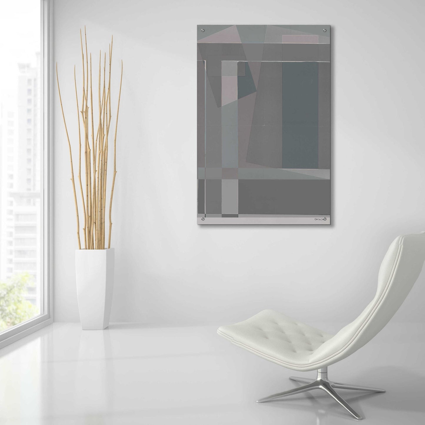 Epic Art 'Blocks I' by Stellar Design Studio, Acrylic Glass Wall Art,24x36