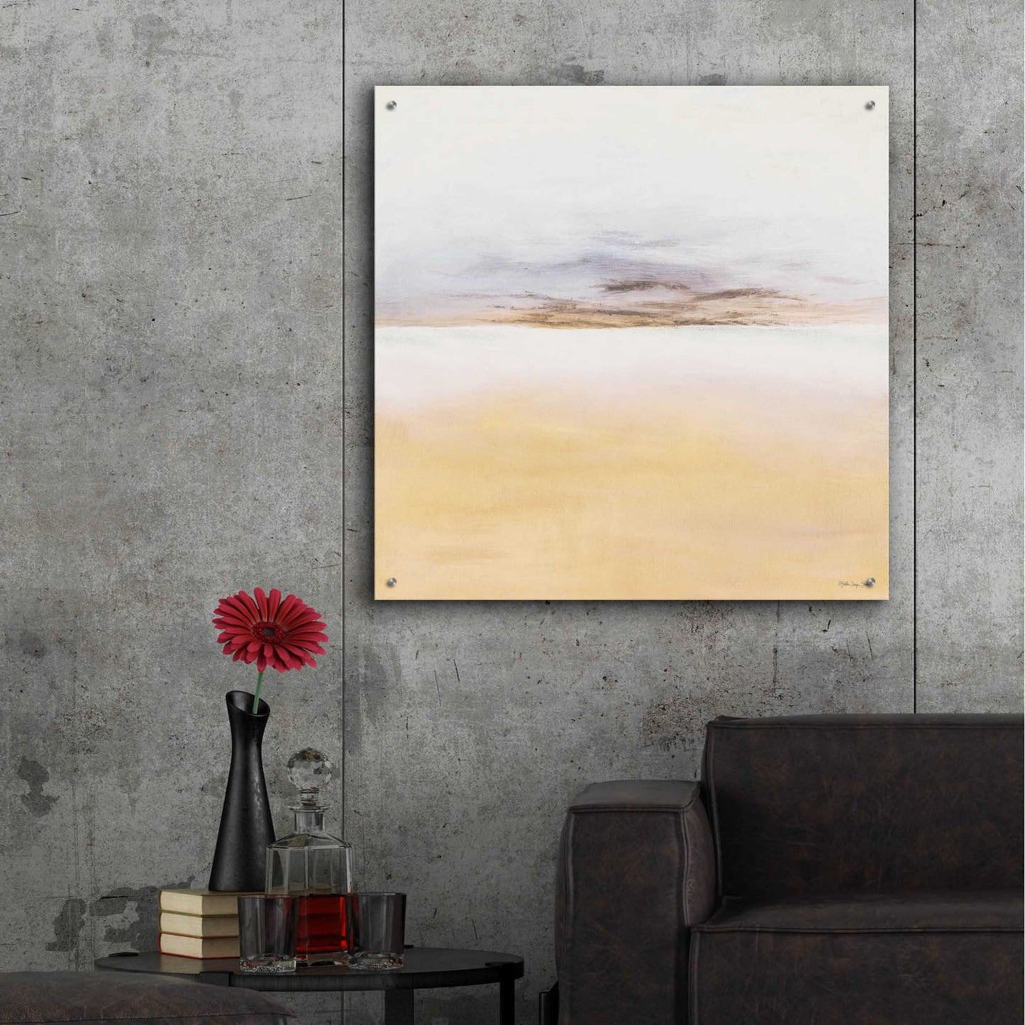 Epic Art 'Island Calm I' by Stellar Design Studio, Acrylic Glass Wall Art,36x36