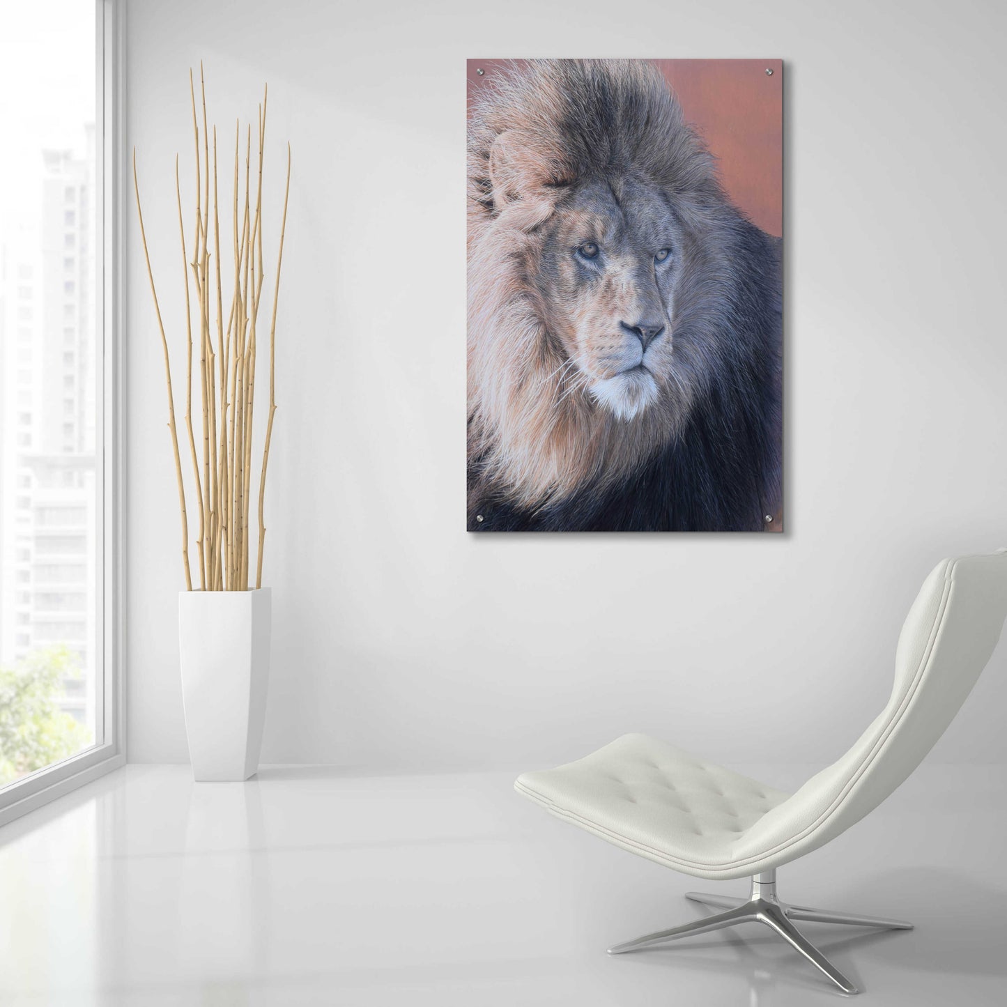 Epic Art 'Christian' by Sam Dolman, Acrylic Glass Wall Art,24x36